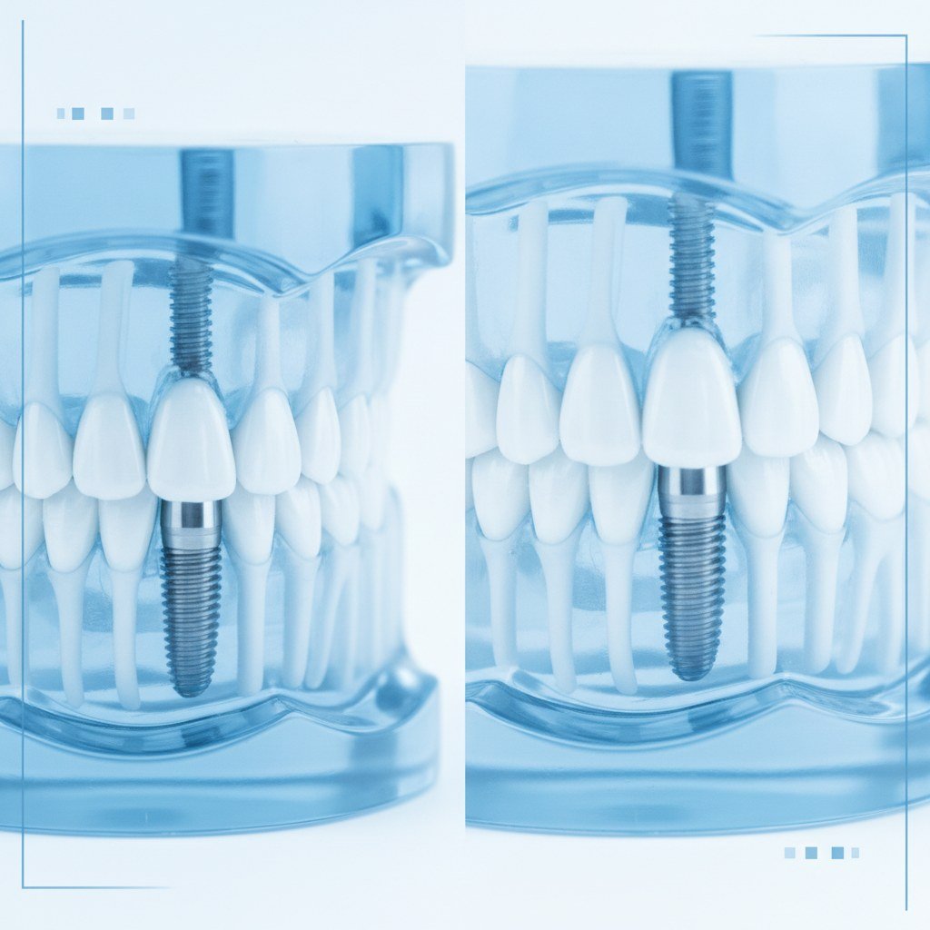 When is the Permanent Tooth Placed After the Implant Screw?