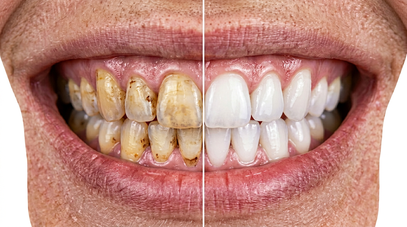 Diş Beyazlatma — Önce & Sonra