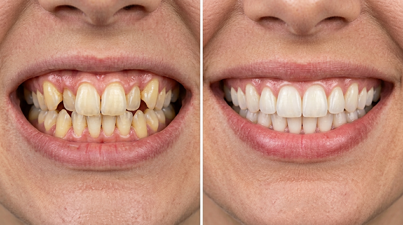 Ortodonti — Önce & Sonra